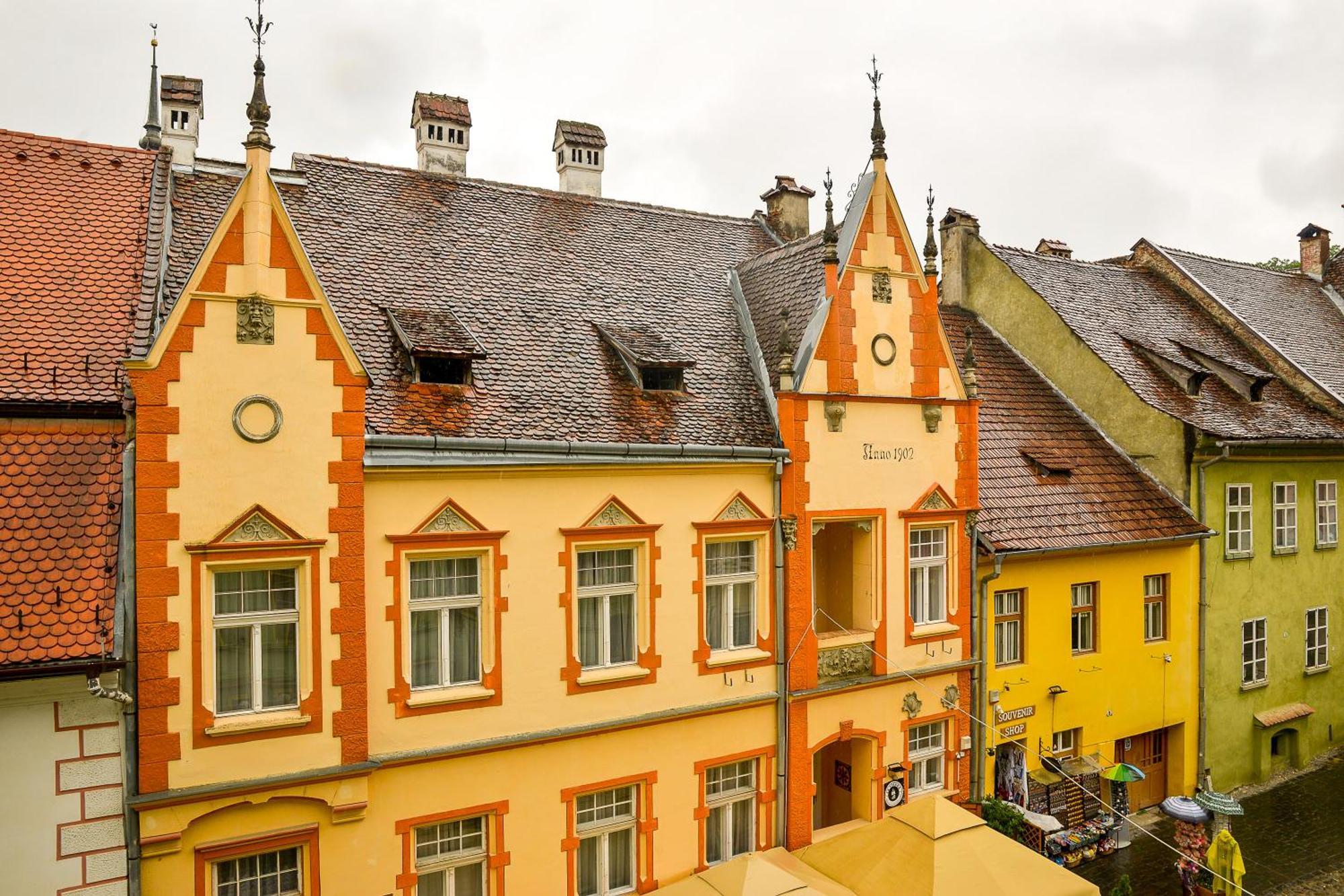 Апартаменты An Der Holztreppe Сигишоара Экстерьер фото