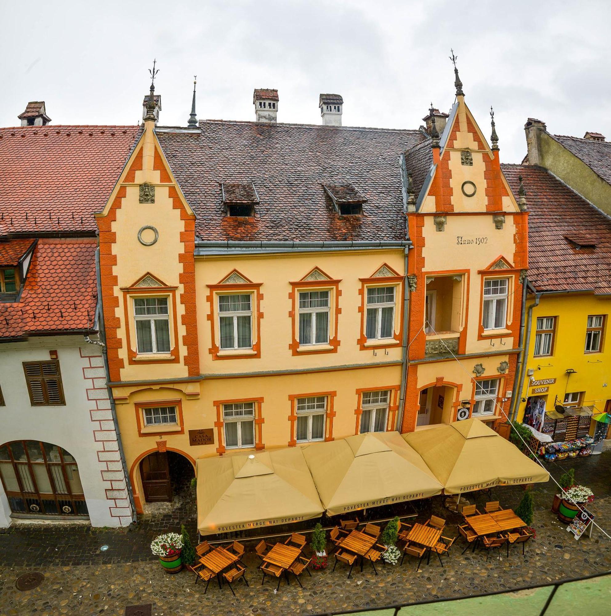 Апартаменты An Der Holztreppe Сигишоара Экстерьер фото